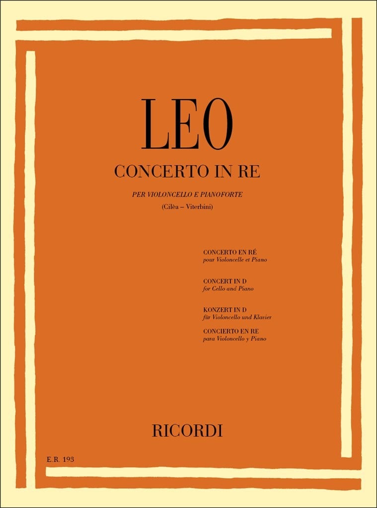 Concerto Per Violoncello In Re